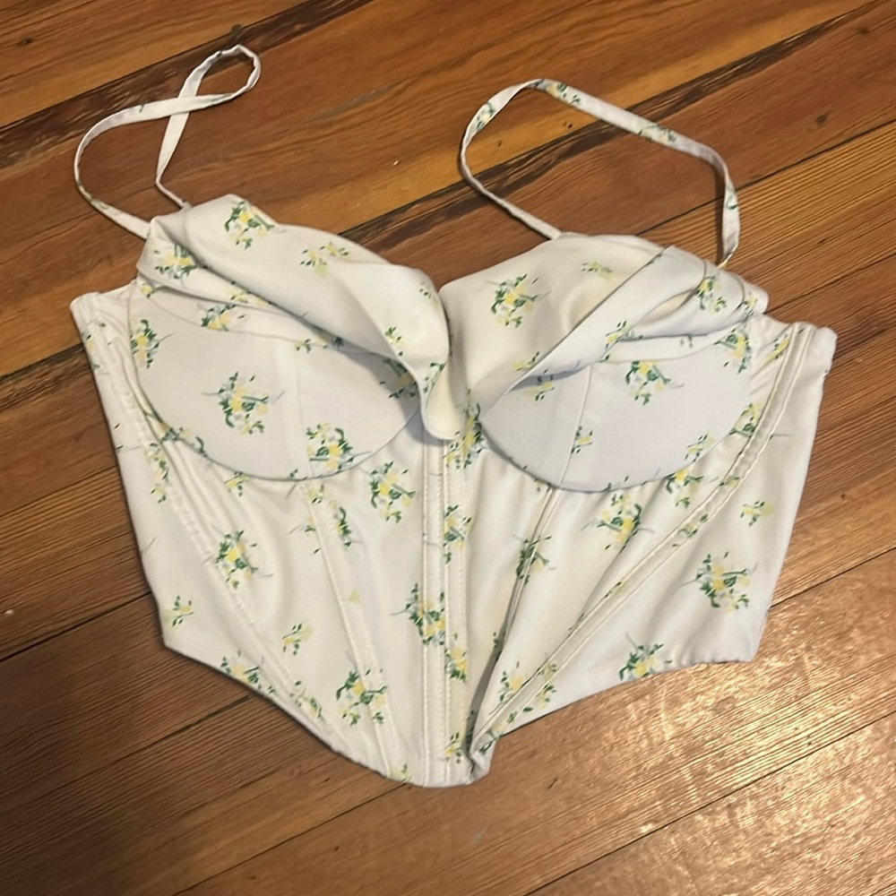 Floral Corset Top